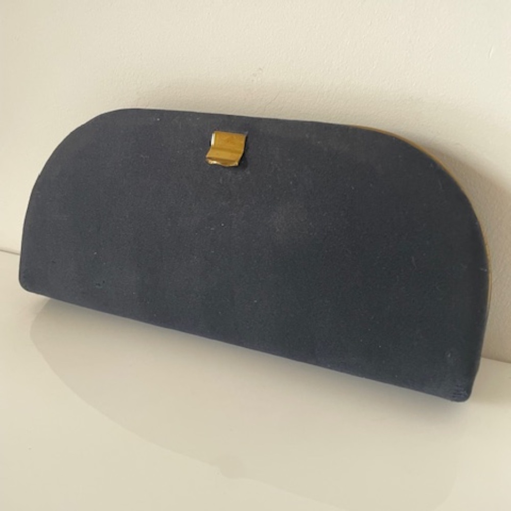 Vintage Blk Evening Clutch